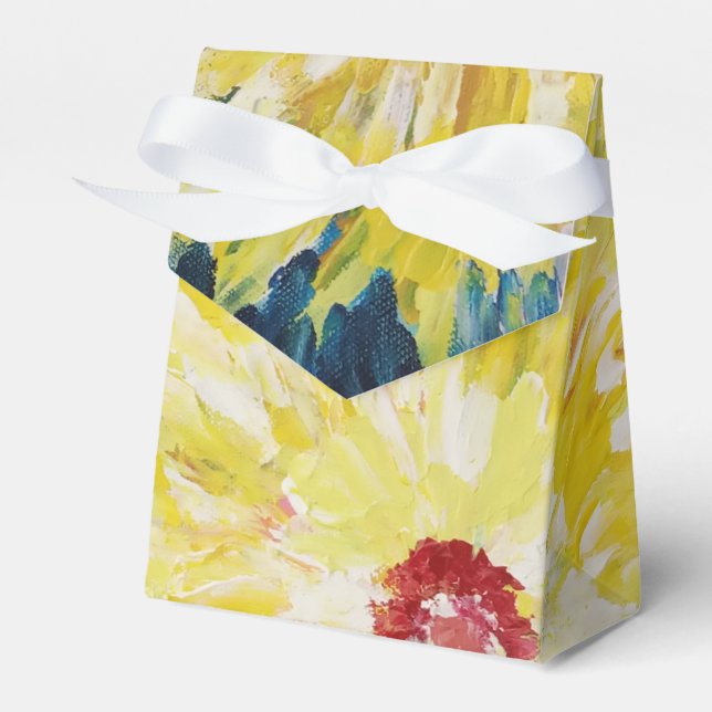 Caja Para Regalos Resumen, pintura impresionista (Front Side)