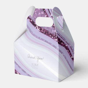 Caja Para Regalos Resumen Purpurina Strata Boda Gracias V2 Llc ID90