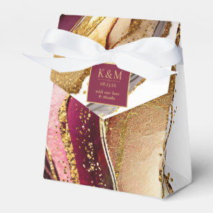 Caja Para Regalos Resumen Sparkling Boda Wine Red ID1018