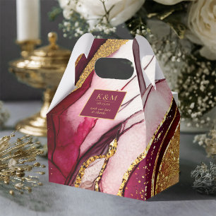 Caja Para Regalos Resumen Sparkling Boda Wine Red ID1018