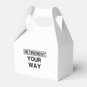 CAJA PARA REGALOS RETIREMENT TU CAMINO