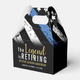 Caja Para Regalos Retiro de la policía Fiesta de aplicación de la le