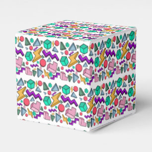 Caja Para Regalos Retro de cosecha estética de los años 80