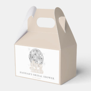 Caja Para Regalos Retro Disco Ball Bridal Shower