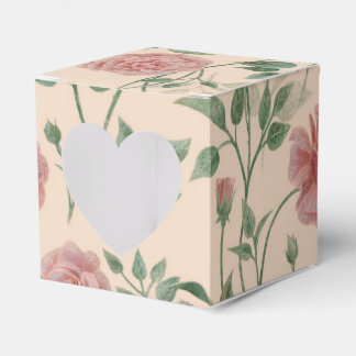 Caja Para Regalos Retro-Rosenblüten