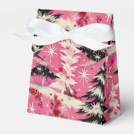 Caja Para Regalos Retro Vintage Christmas: 1950's Pink Xmas