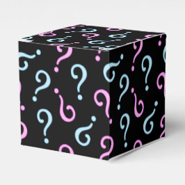 Caja Para Regalos Revelación de bebé rosa o azul