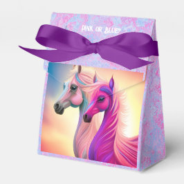 Caja Para Regalos Revelación de género de bonito o colt