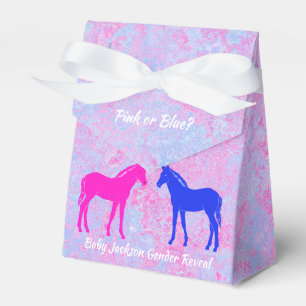 Caja Para Regalos Revelación de género de estilo occidental de color