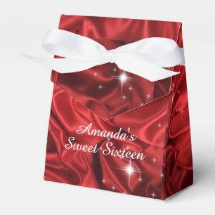 Caja Para Regalos Rin Satin Sweet Dieciséis Cumpleaños Party Favbox