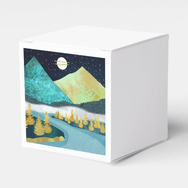 Caja Para Regalos Río Dorado (Costado Anverso)