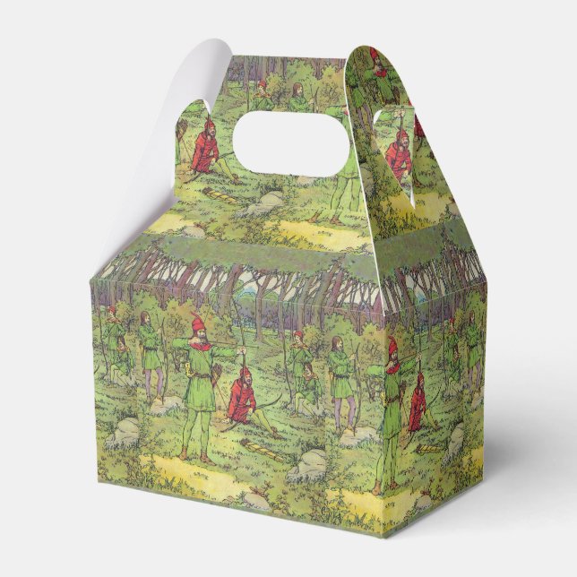Caja Para Regalos Robin Hood en el bosque  (Front Side)