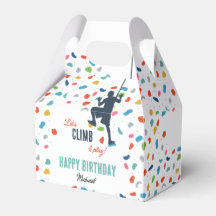 Rock Climbing Cute Kids Fiesta de cumpleaños