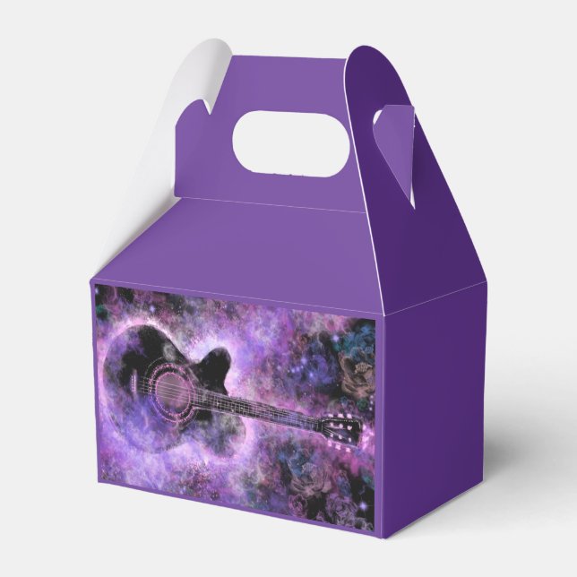 Caja Para Regalos Rock Guitar Music - Magic (Front Side)