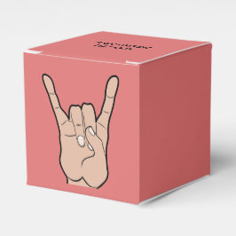 CAJA PARA REGALOS ROCK ON PERSONALIZADO