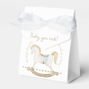 Caja Para Regalos Rockefeller Blue Pink Gender Neutral Baby Shower