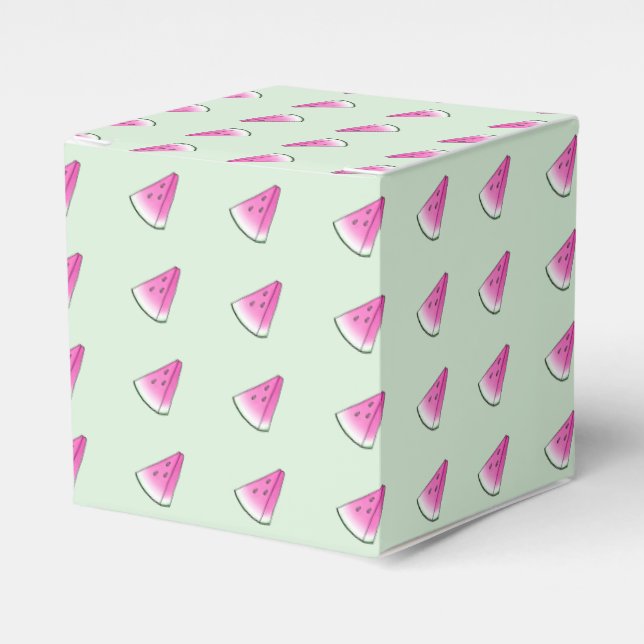 Caja Para Regalos Rodaja de sandía (Costado Anverso)