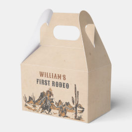 Caja Para Regalos Rodeo Western Cowboy 1 Fiesta de cumpleaños