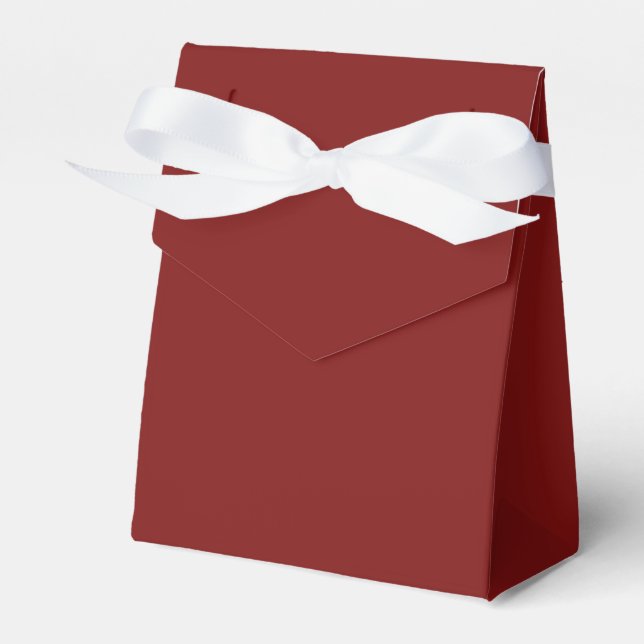 Caja Para Regalos Rojo claro lunar (Front Side)