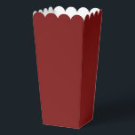 Caja Para Regalos Rojo Claro Lunar<br><div class="desc">Un rico y temperamental color de rojo claro de luna. Este profundo rojo dramático es perfecto para noches románticas,  bodas góticas,  celebraciones de estilo vintage y espacios con declaraciones audaces. Cada artículo grita besado por la sombra.</div>