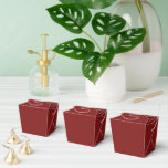 Caja Para Regalos Rojo Claro Lunar<br><div class="desc">Un rico y temperamental color de rojo luz de luna. Este profundo rojo dramático es perfecto para noches románticas,  bodas góticas,  celebraciones de estilo vintage y espacios con declaraciones audaces. Cada artículo grita besado por la sombra.</div>