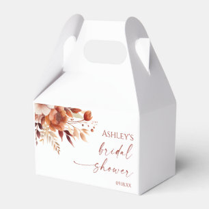 Caja Para Regalos Rojos Florales Burgundy Oxidados Regalo de Boda