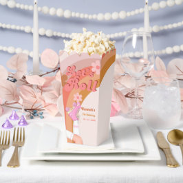 Caja Para Regalos Roll Retro Groovy Pieza de cumpleaños