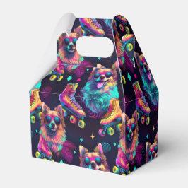Caja Para Regalos Roller Skate Disco Dog