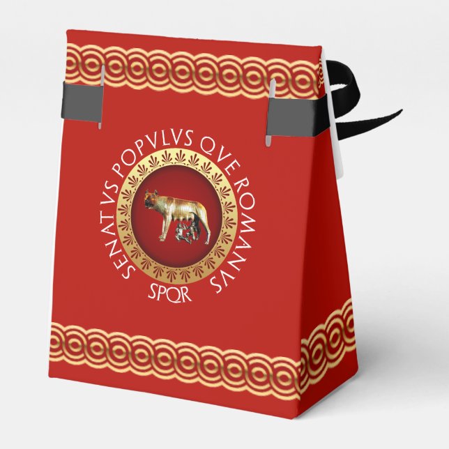 Caja Para Regalos Roma imperial (Reverso)