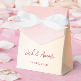 Caja Para Regalos Romántica acuarela Colorful Wedding Favor Box
