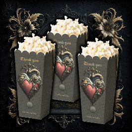 Caja Para Regalos Romanticismo en las ruedas y tubos del alma de vap