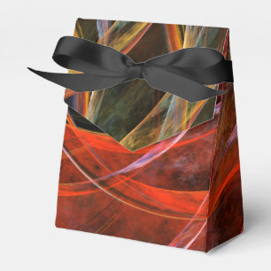 Caja Para Regalos Rompiendo el arte abstracto del círculo