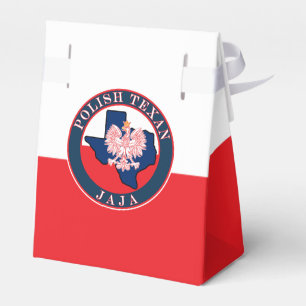 Caja Para Regalos Ronda de Jaja Texana de Polonia