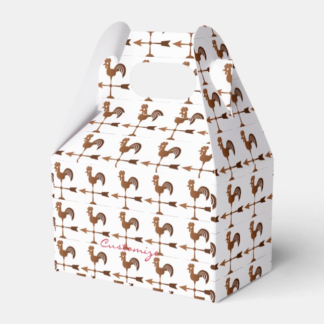 Caja Para Regalos Rooster Weathervane Thunder_Cove (Front Side)