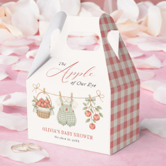 Caja Para Regalos Ropa de bebé Otoño Manzana Cuerda de Tender Ropa d