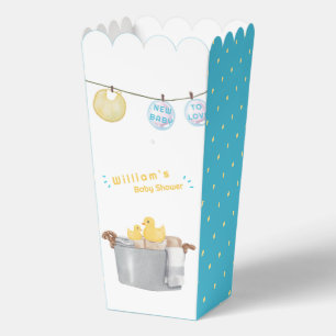 Caja Para Regalos Ropa de Tendal de Lunares Pato de Goma Baño de Beb