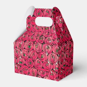 Caja Para Regalos Rosa Art Nouveau Rennie Macintosh Graphic