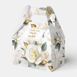 Caja Para Regalos Rosa Boda floral romántico