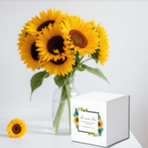 Rosa de girasol Daisy Floral Boda