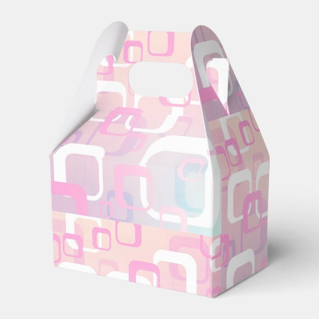 Caja Para Regalos Rosa Retro (Reverso)