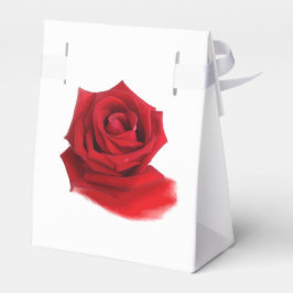 Caja Para Regalos Rosa Roja