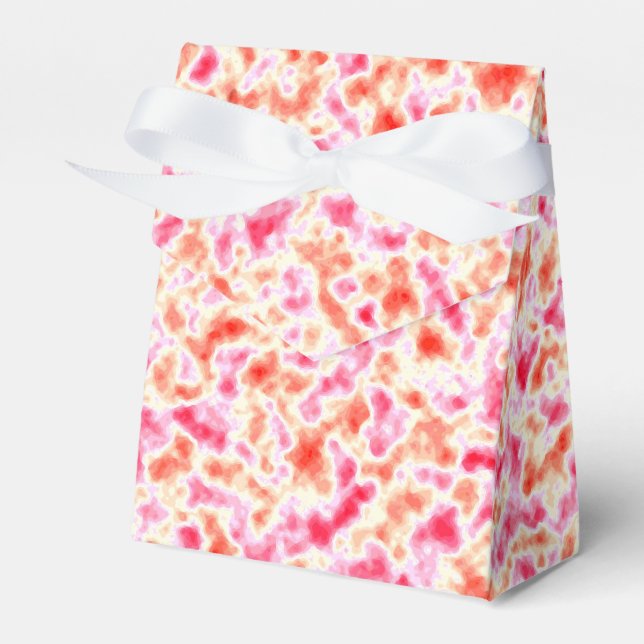 Caja Para Regalos Rosa Rojo Naranja (Front Side)
