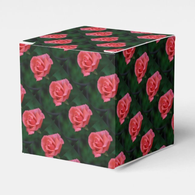 Caja Para Regalos Rosa Rosa Rosa Bonita (Costado Anverso)