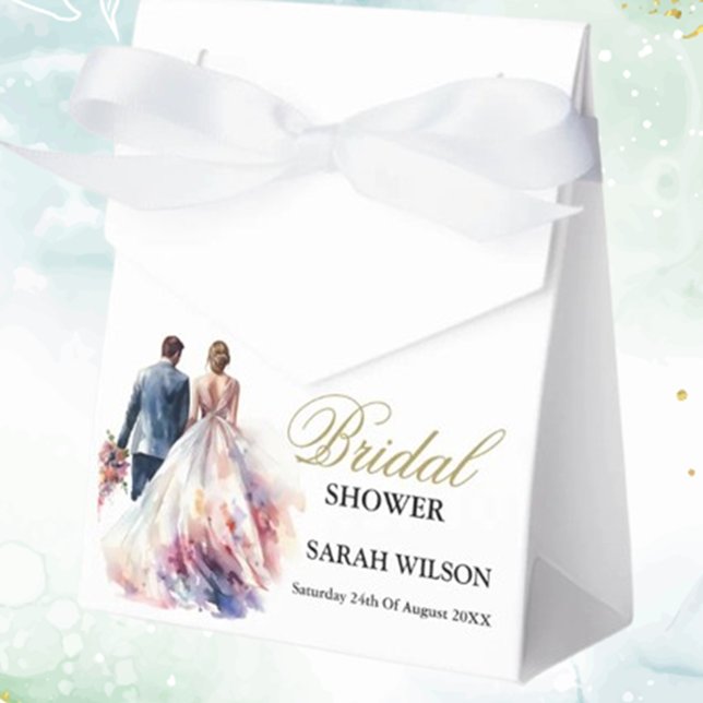 Caja Para Regalos Rosa Rústico Boho Boda Floral (Delight guests with Rustic Rose Boho Floral Wedding Favor Boxes )