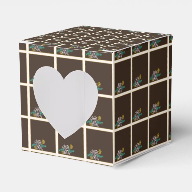 Caja Para Regalos Rosa Toffee (Anverso)