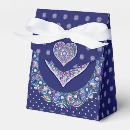 Caja Para Regalos Rosario azul