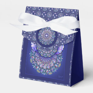 Caja Para Regalos Rosario azul