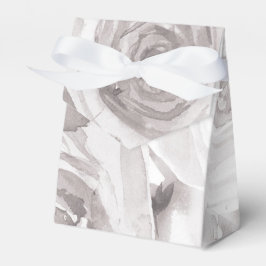 Caja Para Regalos Rosas Blancas Floral Rosa Moderno Elegante Boda