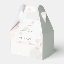 Caja Para Regalos Rosas de té suaves ducha de novia
