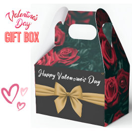 Caja Para Regalos Rosas El día de San Valentín románticos con elegan